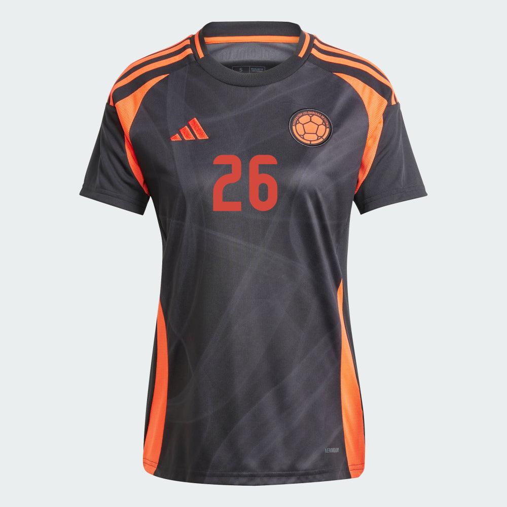 Women's 2024 Colombia Y. MOSQUERA 26 Away Replica Jersey