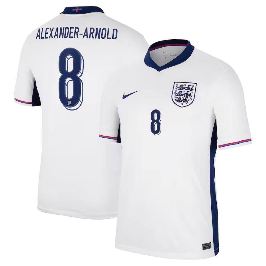 Youth 2024 England Alexander-Arnold 8 Home Replica Jersey