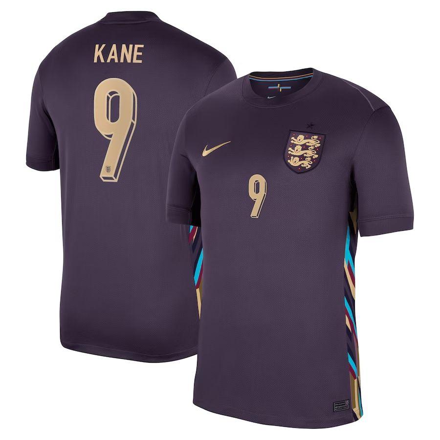 Youth 2024 England Kane 9 Away Replica Jersey