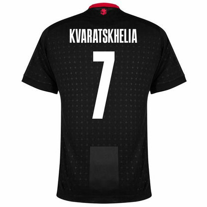 2024 Georgia Away Replica Jersey Kvartskhelia #7