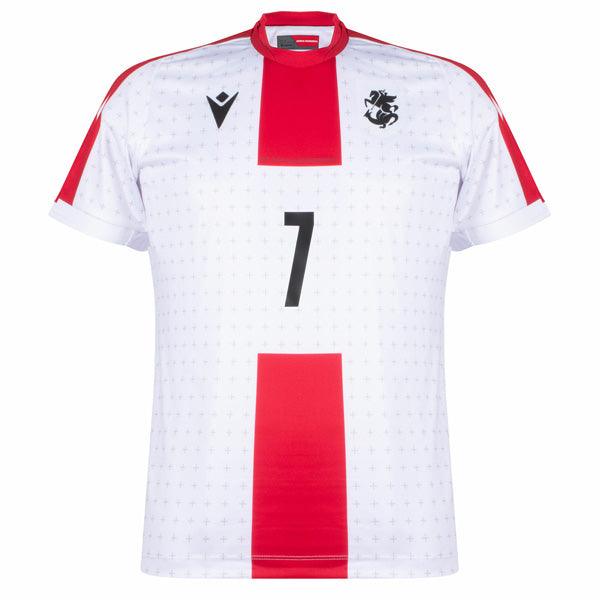 2024 Georgia Home Replica Jersey Kvartskhelia #7