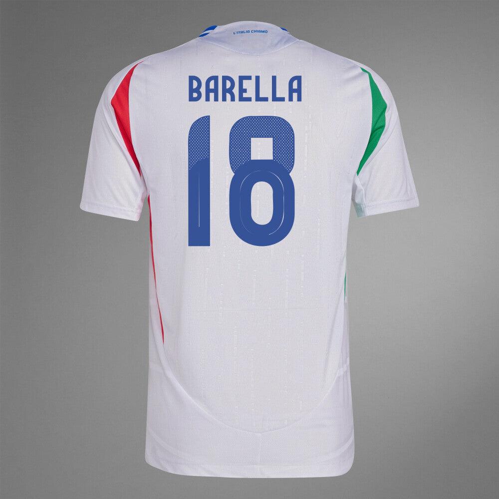 2024 Italy BARELLA 18 Away Authentic Jersey