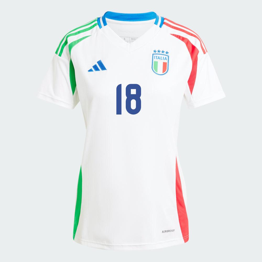 Women's 2024 Italy BARELLA 18 Away Replica Jersey