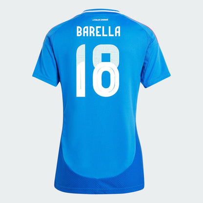 Women's 2024 Italy BARELLA 18 Home Replica Jersey