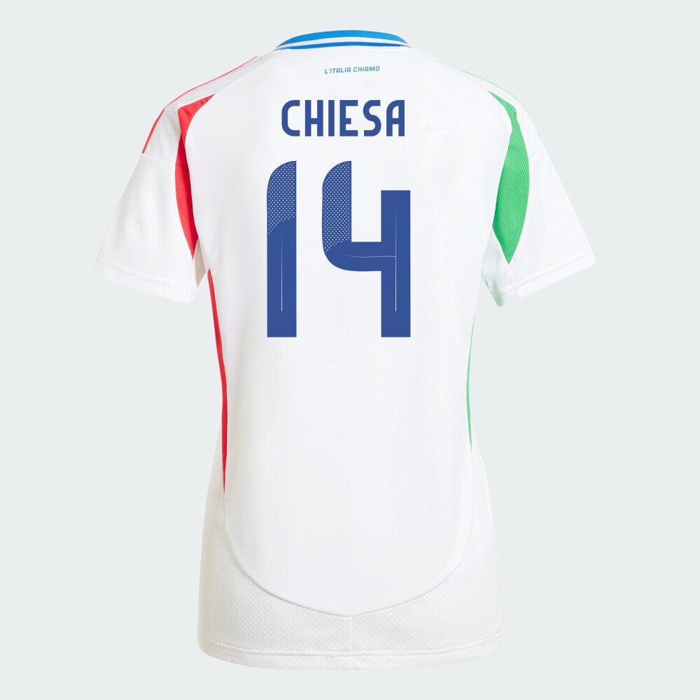 Women's 2024 Italy CHIESA 14 Away Replica Jersey