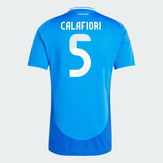 Youth 2024 Italy Calafiori CALAFIORI 5 Home Replica Jersey