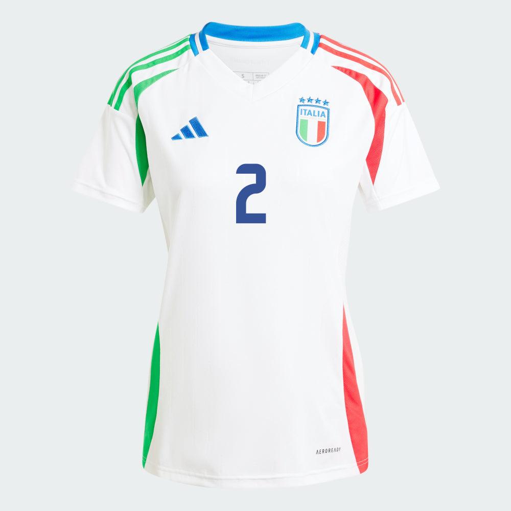 Women's 2024 Italy DI LORENZO 2 Away Replica Jersey