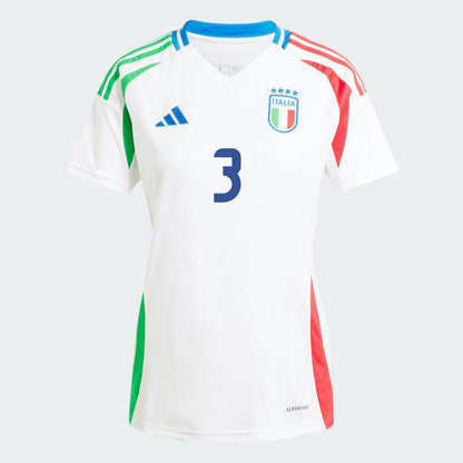 Women's 2024 Italy DIMARCO 3 Away Replica Jersey