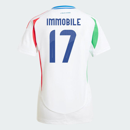 Women's 2024 Italy IMMOBILE 17 Away Replica Jersey