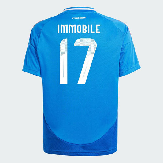 Youth 2024 Italy IMMOBILE 17 Home Replica Jersey