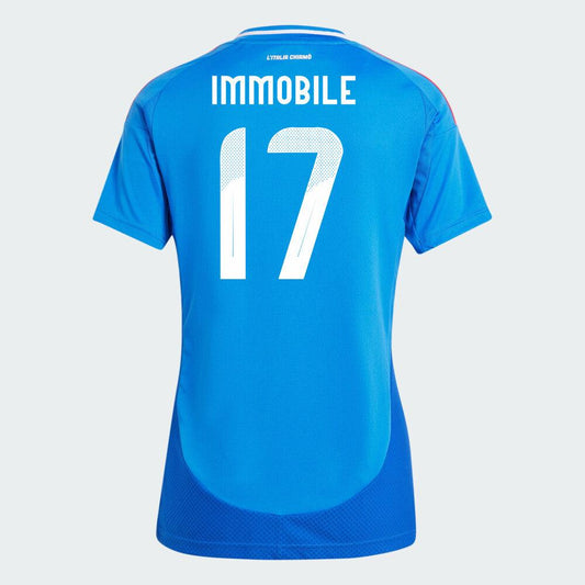 Women's 2024 Italy IMMOBILE 17 Home Replica Jersey