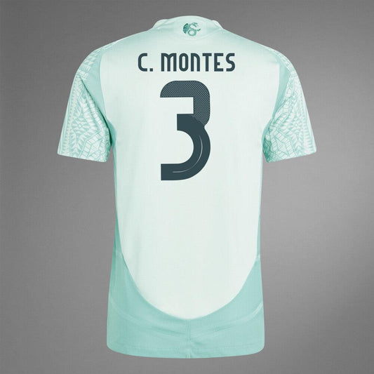 2024 Mexico C. MONTES 3 Away Authentic Jersey