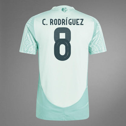 2024 Mexico C. RODRiGUEZ 8Away Authentic Jersey