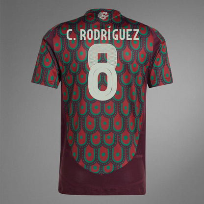 2024 Mexico C. RODRiGUEZ 8Home Authentic Jersey