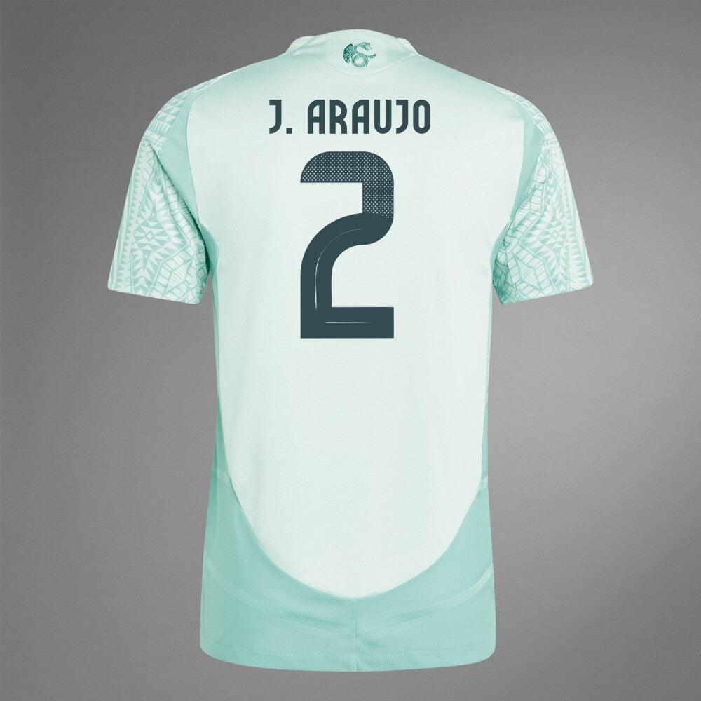 2024 Mexico J. ARAUJO 2 Away Authentic Jersey