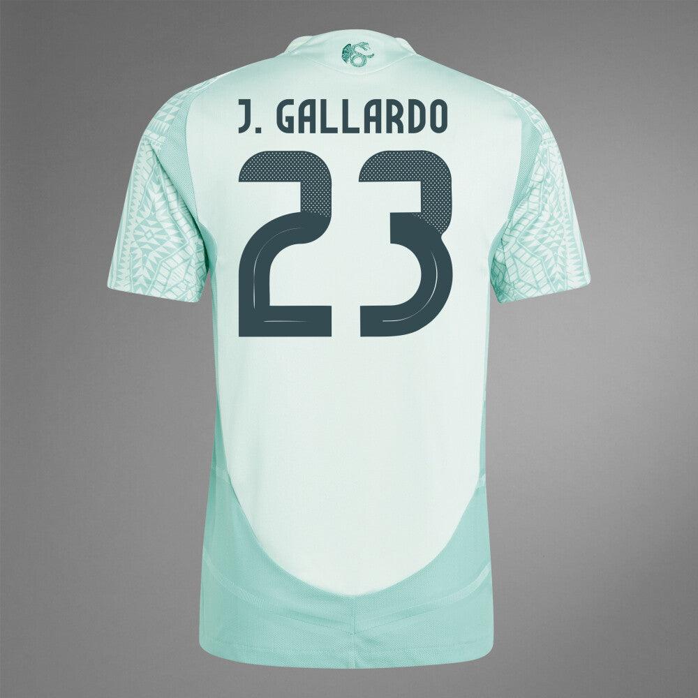 2024 Mexico J. GALLARDO 23 Away Authentic Jersey