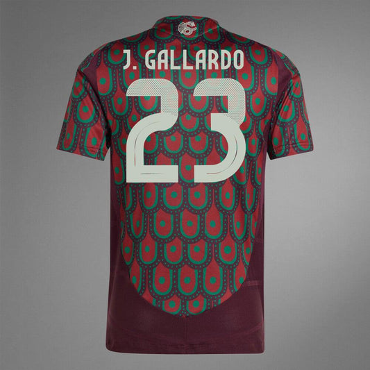 2024 Mexico J. GALLARDO 23 Home Authentic Jersey