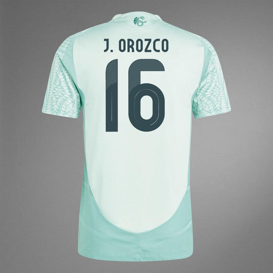 2024 Mexico J. OROZCO 16 Away Authentic Jersey