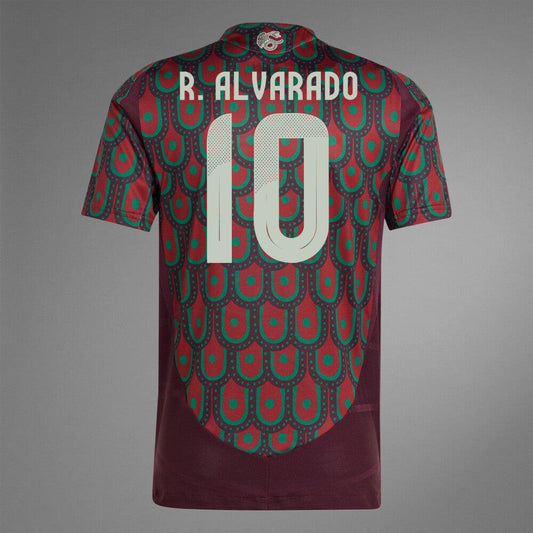 2024 Mexico R. ALVARADO 10 Home Authentic Jersey