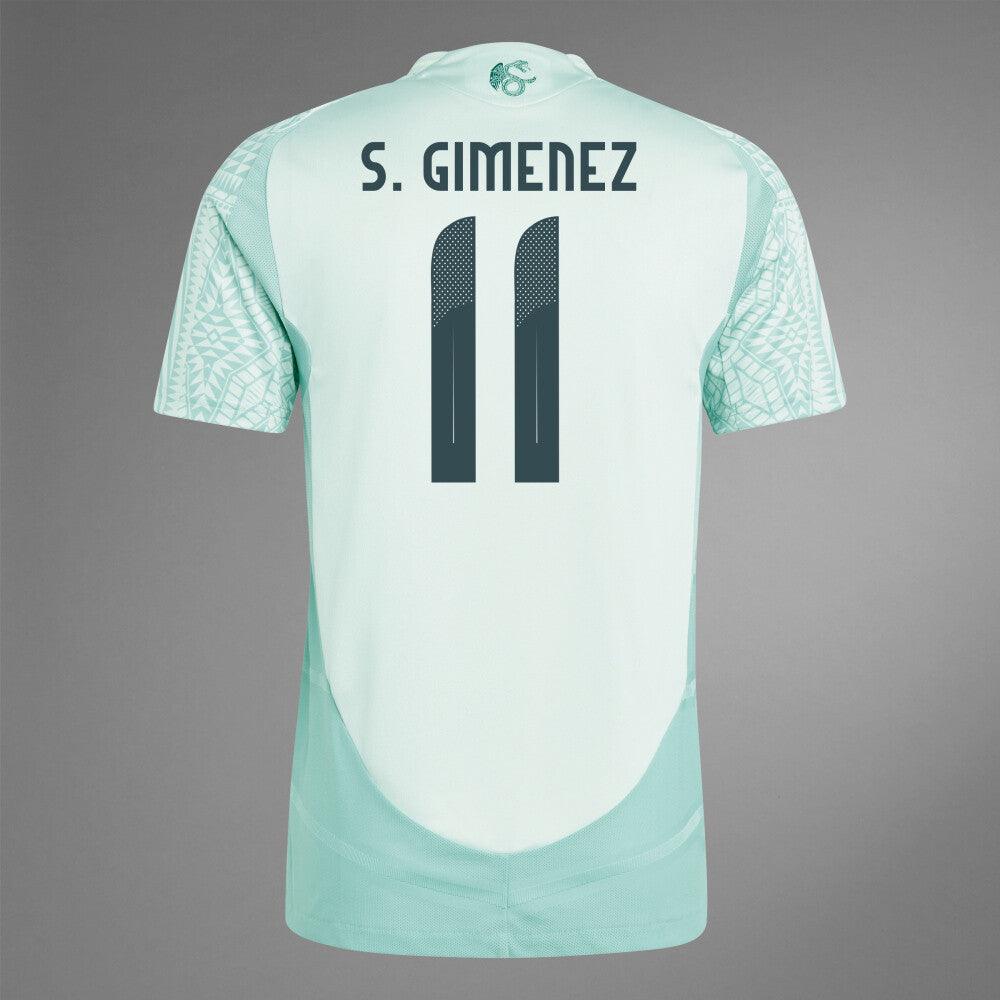 2024 Mexico S. GIMENEZ 11 Away Authentic Jersey