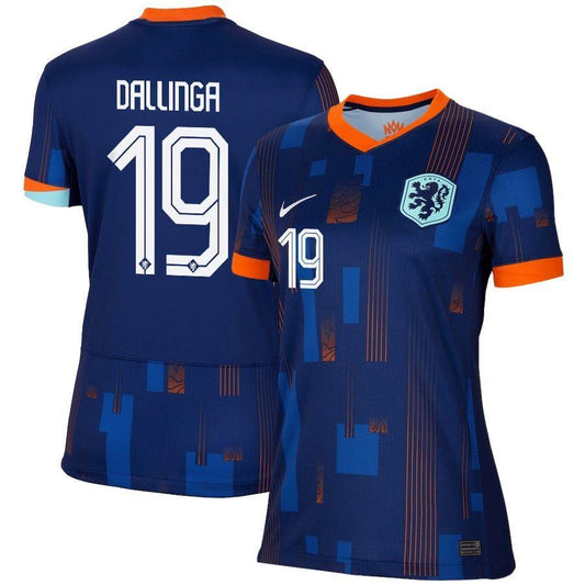 Women's 2024 Netherlands Dallinga 19 Away Replica Jersey