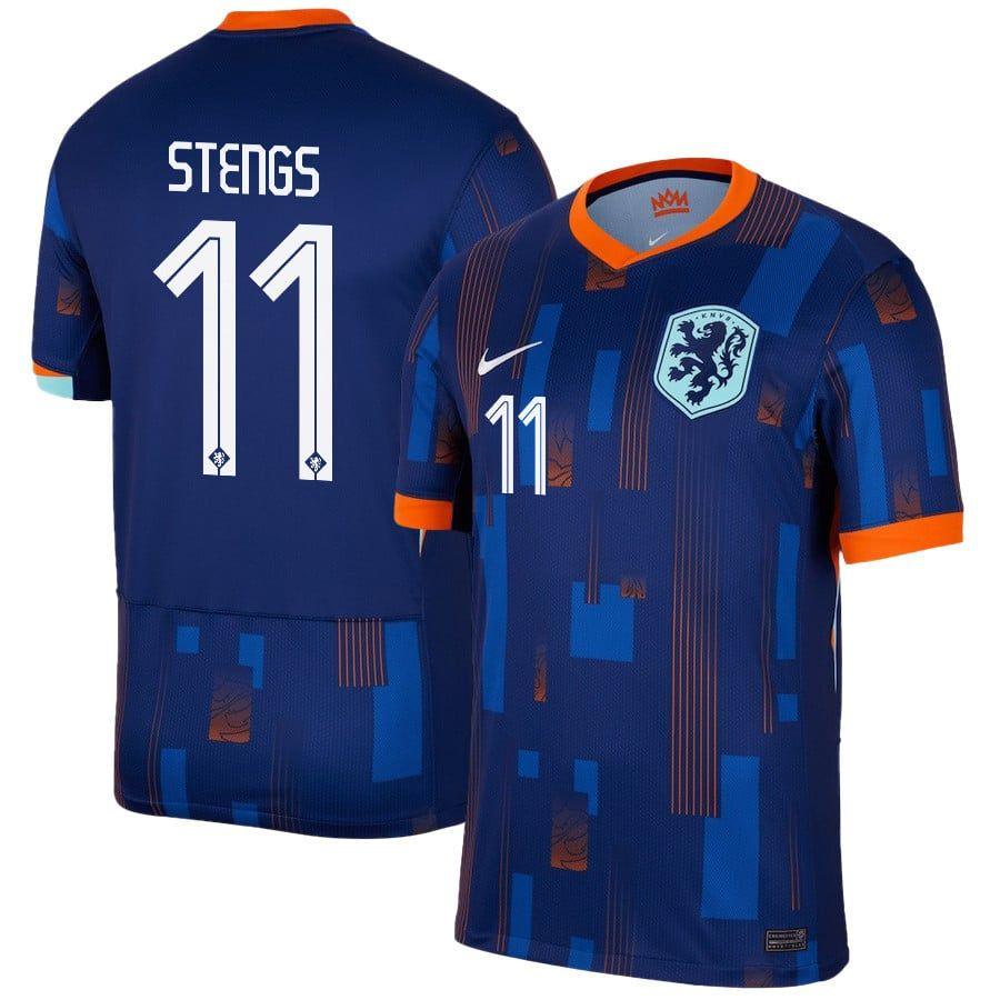 2024 Netherlands Stengs 11 Away Replica Jersey