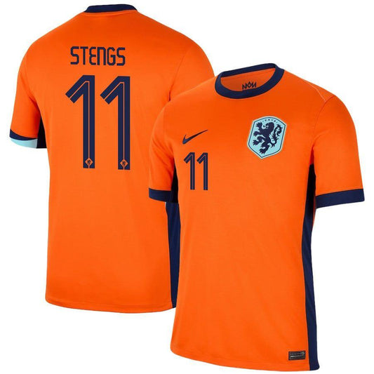 Youth 2024 Netherlands Stengs 11 Home Replica Jersey