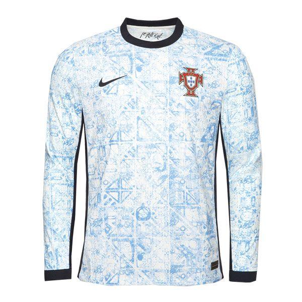 2024 Portugal Away Long Sleeve Authentic Jersey - Personalized