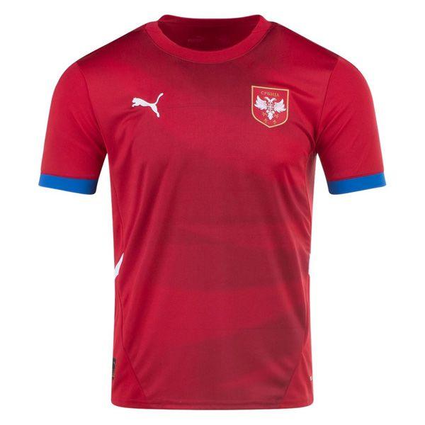 Youth 2024 Serbia Home Replica Jersey - Personalized