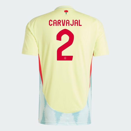 Youth 2024 Spain CARVAJAL 2 Away Replica Jersey