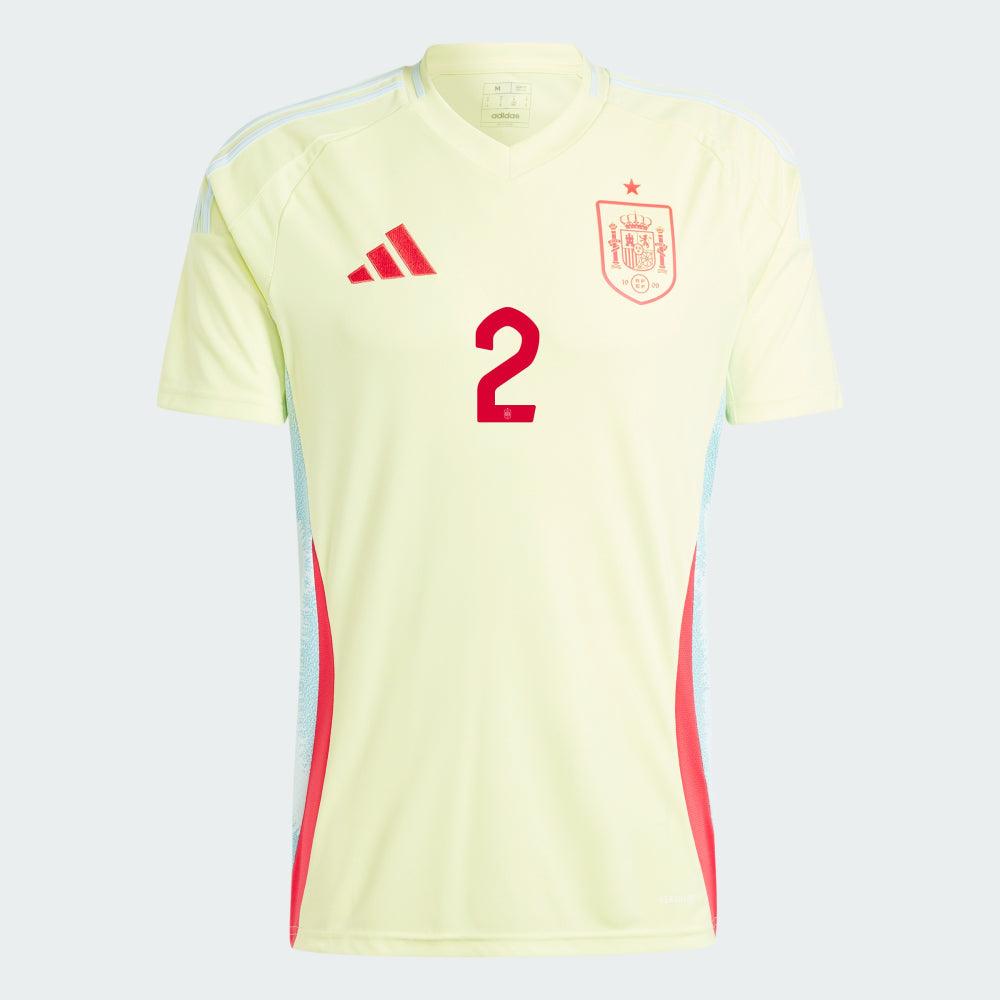 2024 Spain CARVAJAL 2 Away Replica Jersey