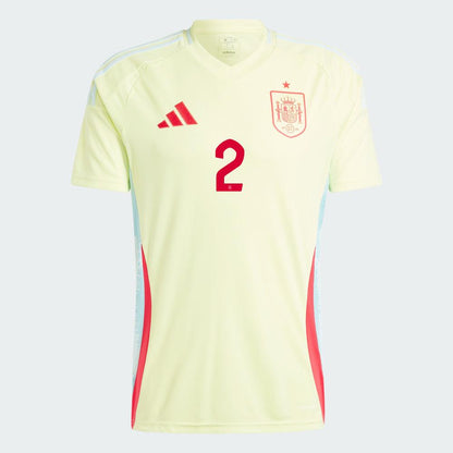 2024 Spain CARVAJAL 2 Away Replica Jersey