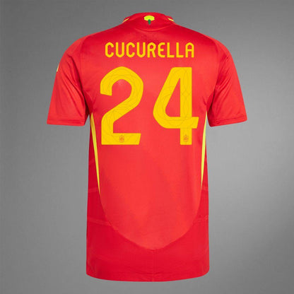 2024 Spain CUCURELLA 24 Home Authentic Jersey