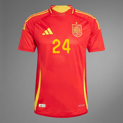 2024 Spain CUCURELLA 24 Home Authentic Jersey