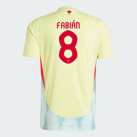 Youth 2024 Spain FABIAN 8Away Replica Jersey