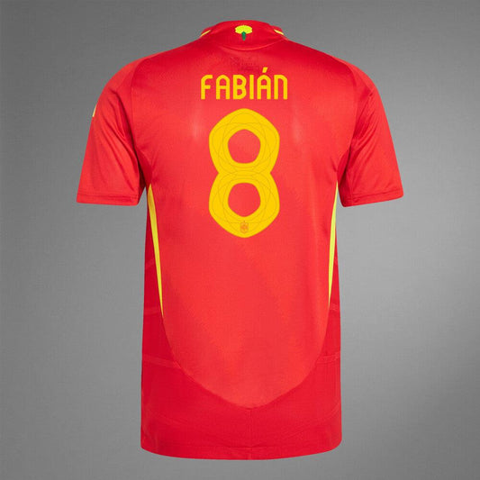 2024 Spain FABIAN 8Home Authentic Jersey