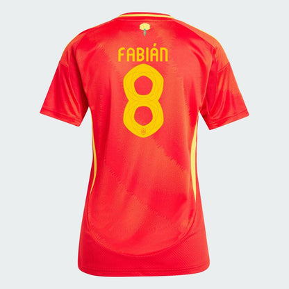 Women's 2024 Spain FABIAN 8Home Replica Jersey