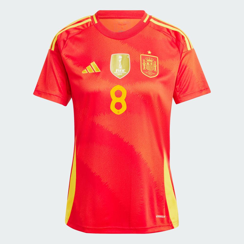 Women's 2024 Spain FABIAN 8Home Replica Jersey