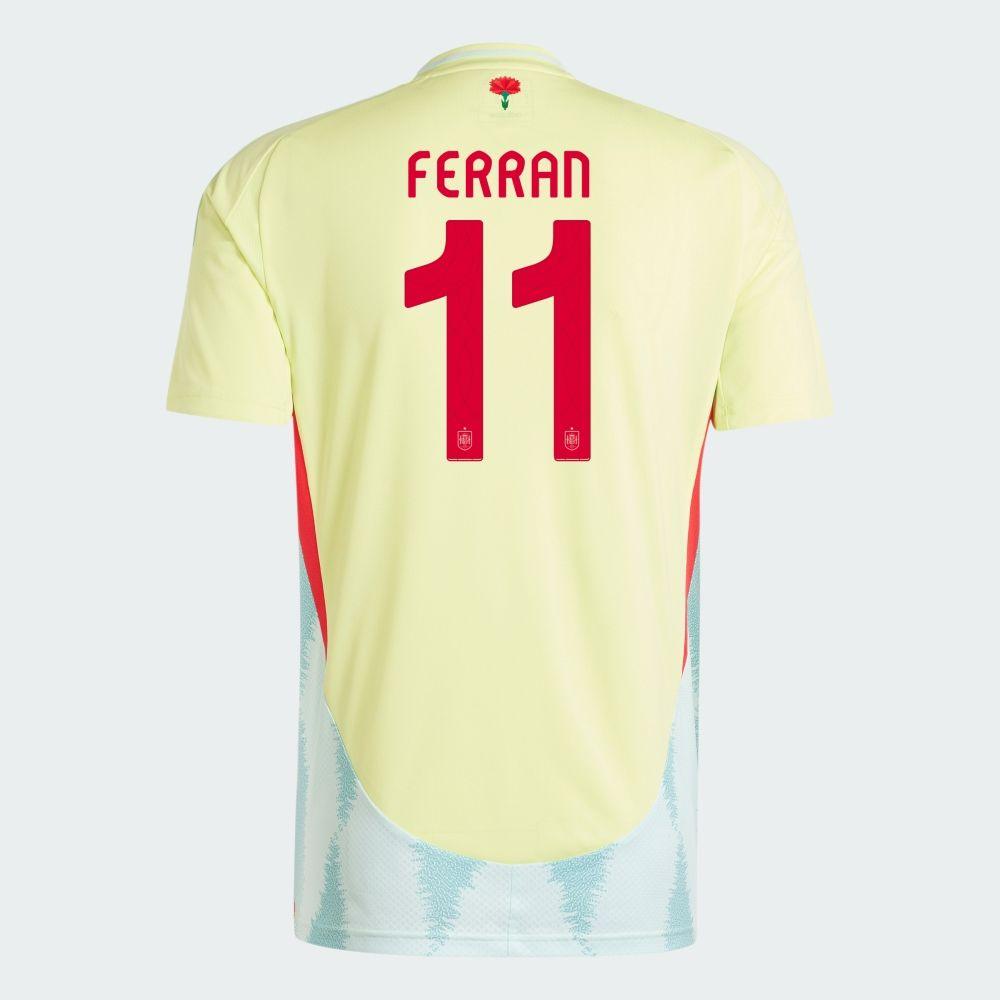 Youth 2024 Spain Ferran Torres 11 Away Replica Jersey