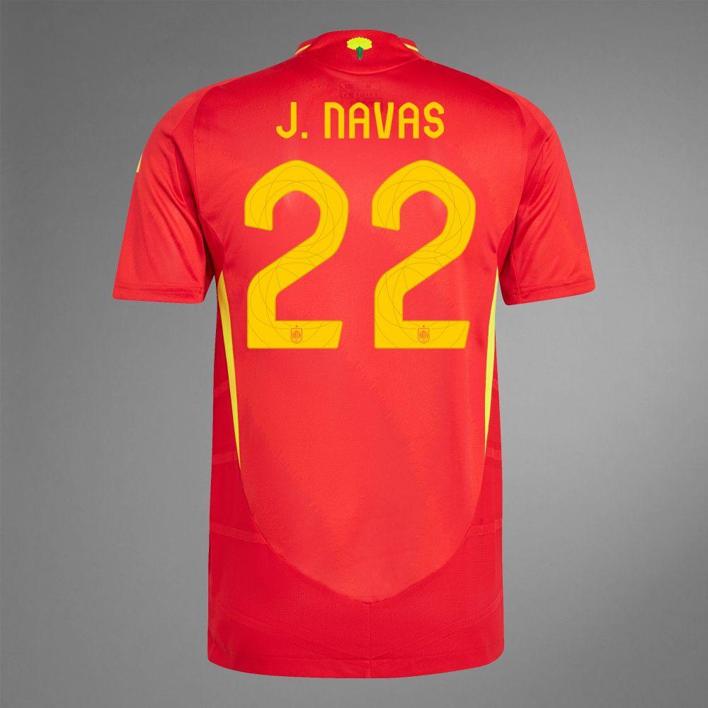 2024 Spain J. NAVAS 22 Home Authentic Jersey