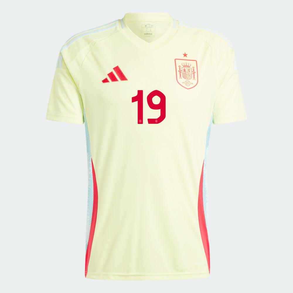 2024 Spain LAMINE YAMAL 19 Away Replica Jersey