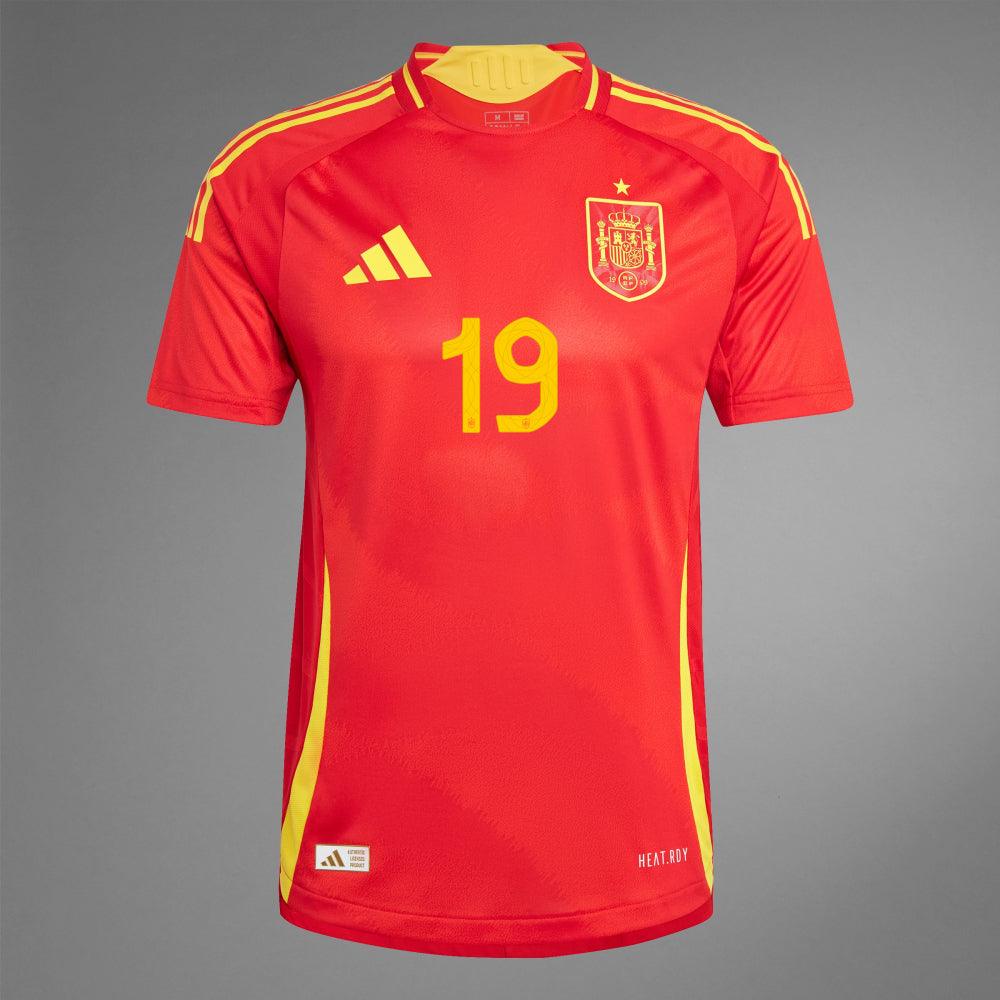 2024 Spain LAMINE YAMAL 19 Home Authentic Jersey