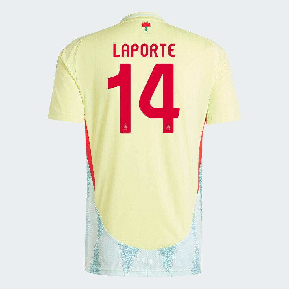 2024 Spain LAPORTE 14 Away Replica Jersey