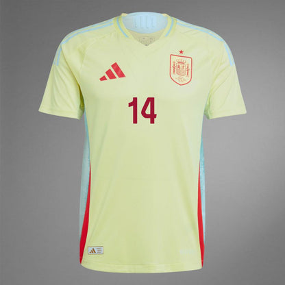 2024 Spain LAPORTE 14 Away Authentic Jersey