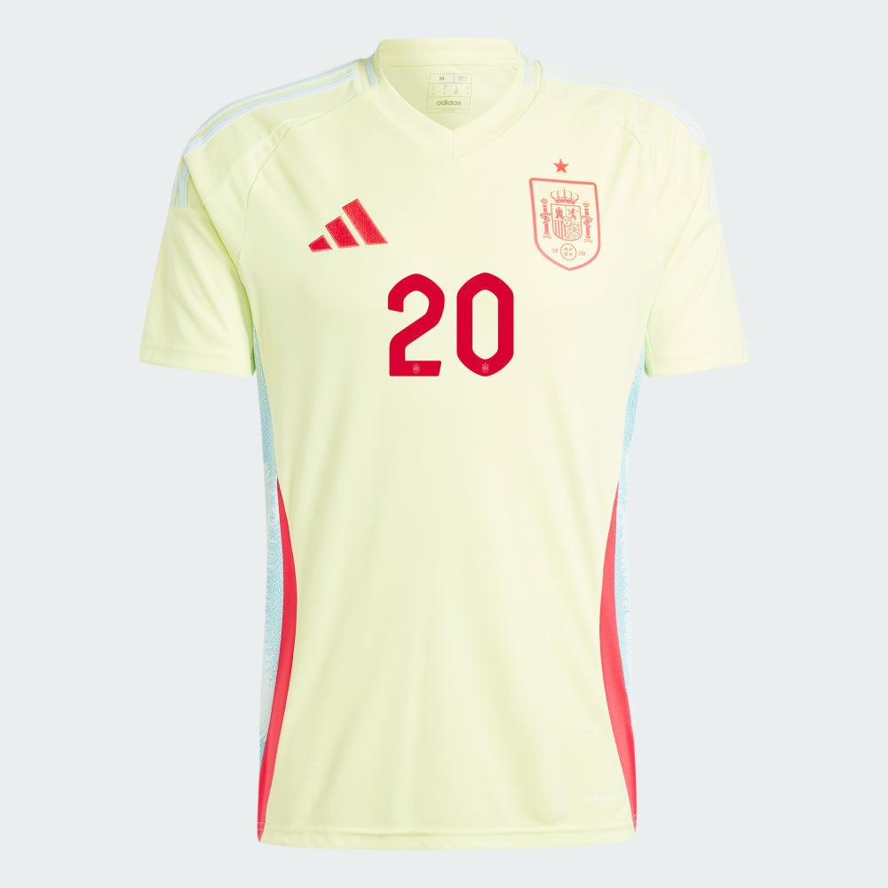 2024 Spain PEDRI 20 Away Replica Jersey