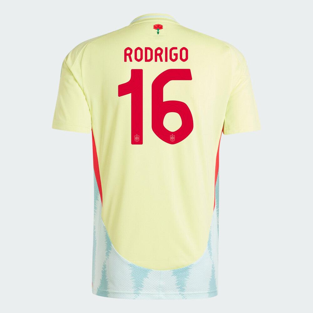 2024 Spain RODRIGO 16 Away Replica Jersey