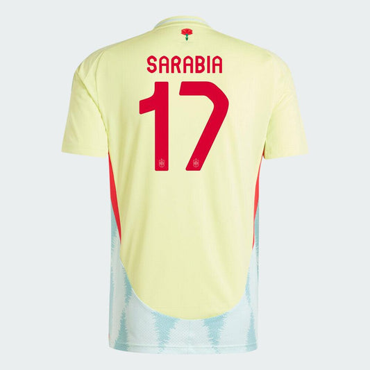 2024 Spain SARABIA 17 Away Replica Jersey