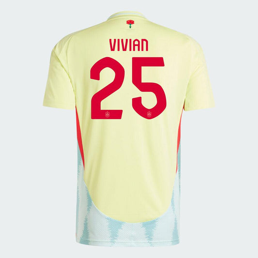 2024 Spain VIVIAN 25 Away Replica Jersey