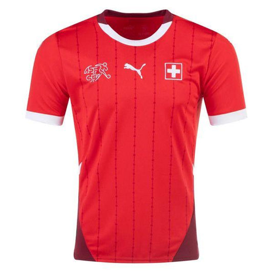 2024 Switzerland Home Replica Jersey - Personalized