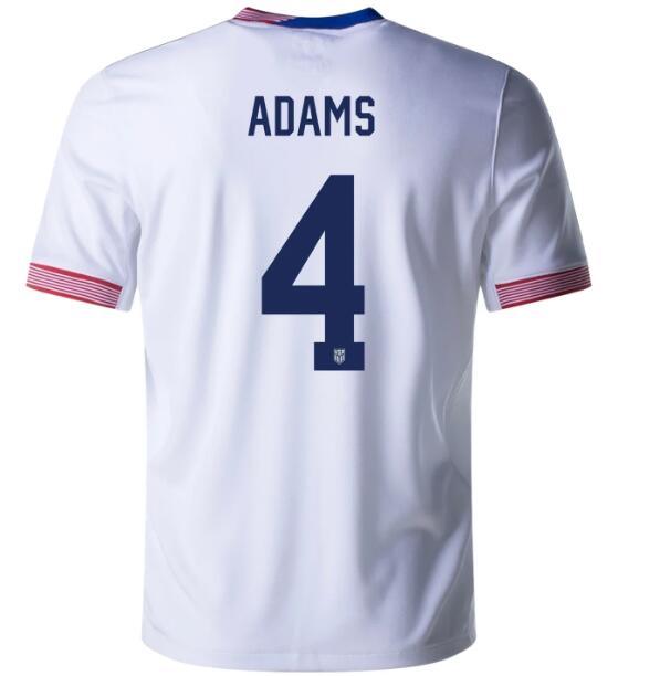 2024 United States ADAMS 4 Home Authentic Jersey